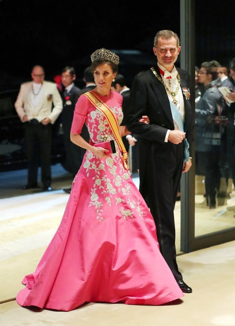 Los reyes de España estuvieron presentes.