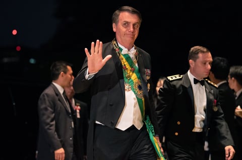 El presidente brasileño, Jair Bolsonaro.