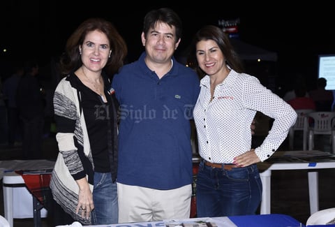 24102019 Ana Gaby Segura, Ladislao Medina y Graciela Alonso.