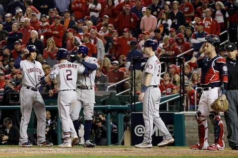 Astros empatan la Serie Mundial ante Nacionales