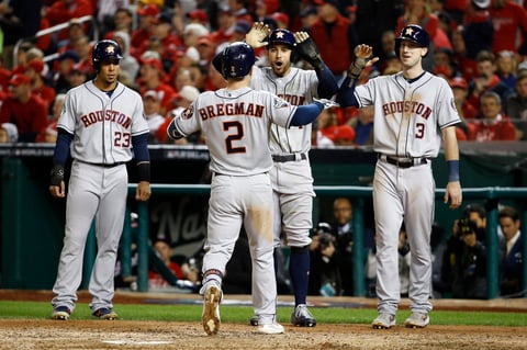Astros empatan la Serie Mundial ante Nacionales