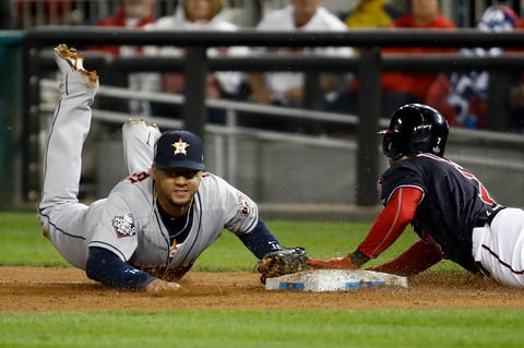 Astros empatan la Serie Mundial ante Nacionales