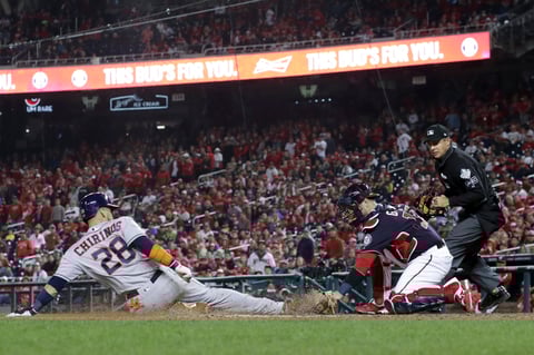 Astros empatan la Serie Mundial ante Nacionales