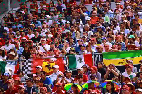 Gran ambiente se vivió en la victoria de Lewis Hamilton en el Gran Premio de México de la Formula 1