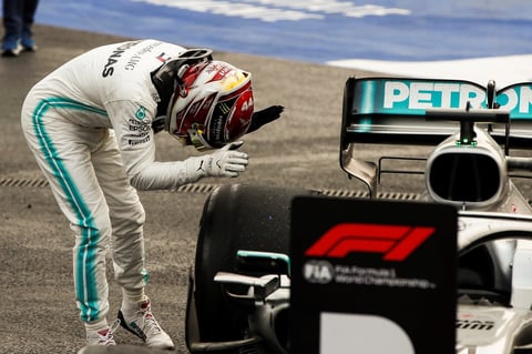 Gran ambiente se vivió en la victoria de Lewis Hamilton en el Gran Premio de México de la Formula 1