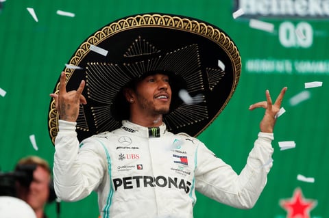 Gran ambiente se vivió en la victoria de Lewis Hamilton en el Gran Premio de México de la Formula 1