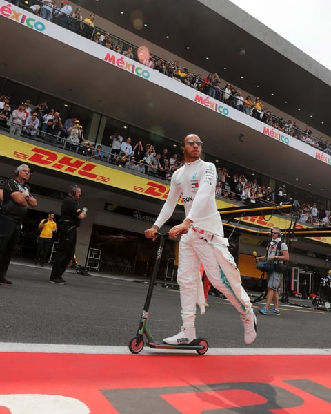 Gran ambiente se vivió en la victoria de Lewis Hamilton en el Gran Premio de México de la Formula 1