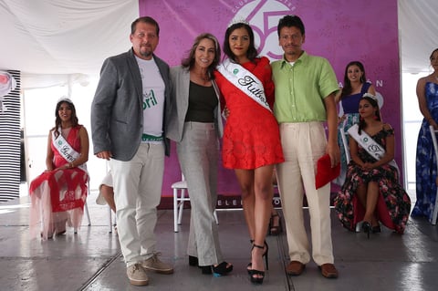 Coronación de reinas del Club Campestre de Durango