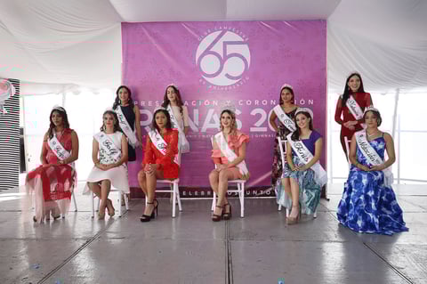 Coronación de reinas del Club Campestre de Durango