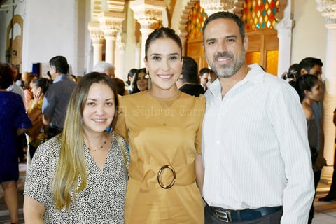 Pilar, Gaby y Luis David