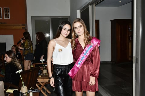 Pily y Angela.