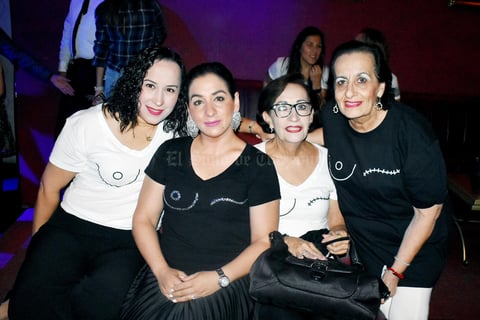 Sara, Geovana, Lupita y Magadalena