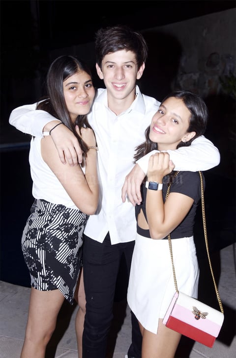 Ale, Diego y Valeska.