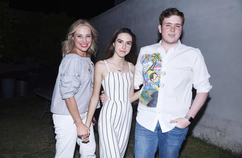 Marcia Lozano, Marla Querejeta y Ricardo Ramírez Lozano