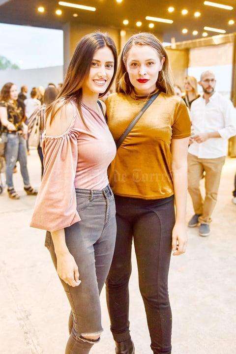 Jessica y Alejandra Jaramillo.
