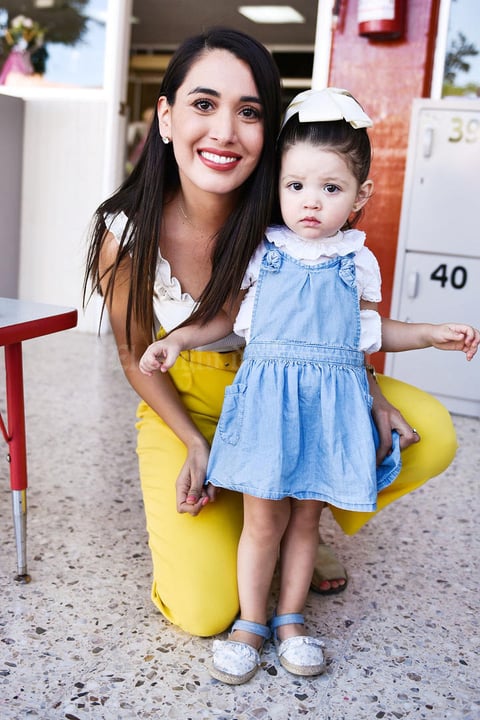 Vania y Julieta.