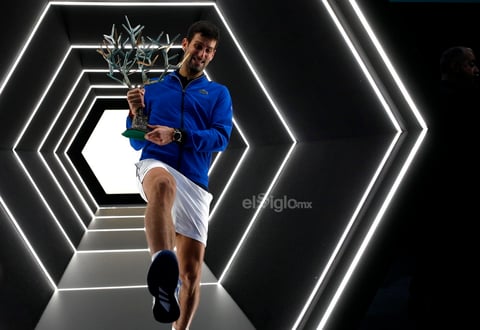 'Nole' apunta ahora a las Finales de la ATP, que se jugarán del 10 al 17 de noviembre.