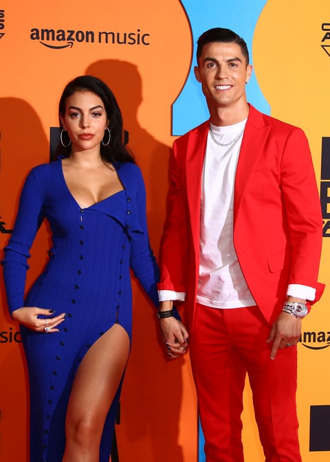 Cristiano Ronaldo y Georgina Rodríguez.
Spain European MTV Awards 2019 Arrivals