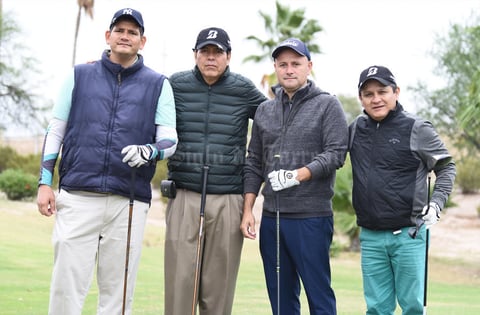 04112019 Armando López, Carlos Murillo, Francisco Burelo y Manuel Ortiz.