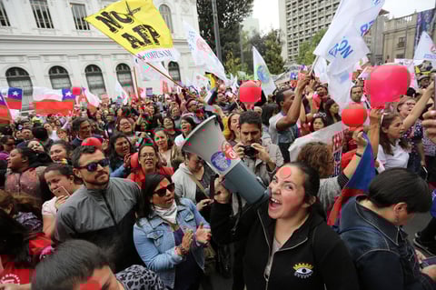 Se vivió una nueva jornada de manifestaciones.