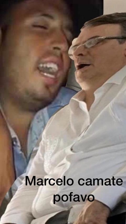 Marcelo Ebrard memes dormido 