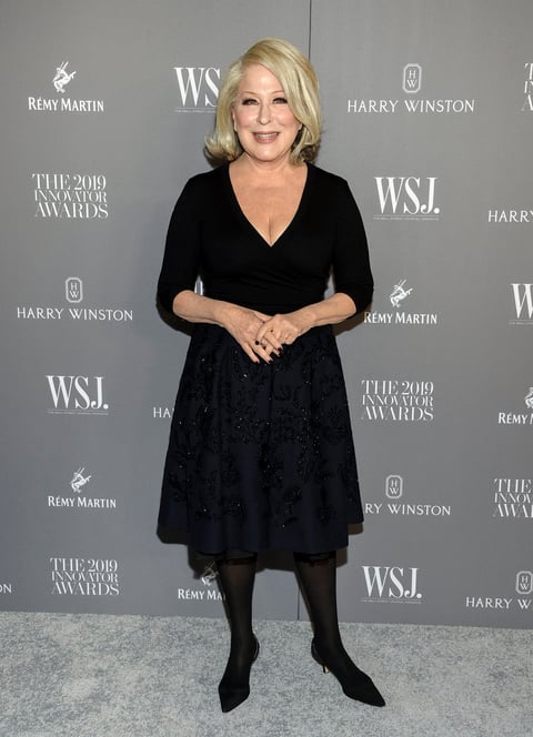 Bette Midler.
WSJ Magazine 2019 Innovator Awards