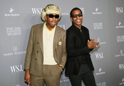 Tyler, the Creator y A$AP Rocky.
WSJ Magazine 2019 Innovator Awards