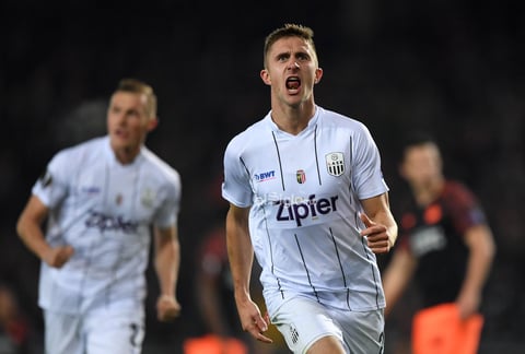 LASK vs PSV Eindhoven


Linz (Austria), 07/11/2019.- LASK'S Reinhold Ranftl celebrates during the UEFA Europa League group D soccer match between LASK Linz and PSV Eindhoven in Linz, Austria, 07 November 2019. EFE/EPA/CHRISTIAN BRUNA

DEP Fútbol Linz AUSTRIA SOCCER UEFA EUROPA LEAGUE Austria