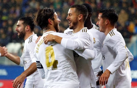 Valverde, Benzema y Sergio Ramos fueron autores de la victoria