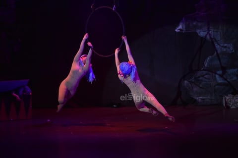 Hubo dos funciones en el Teatro Nazas.