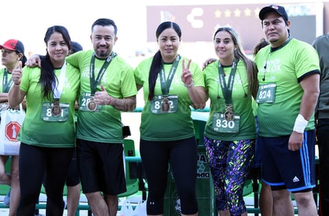 10112019 LLEGAN A LA META.  Romina, Marisa, Claudia, Erik y Ricardo.