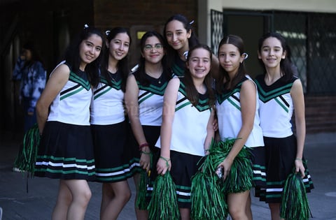 09112019 EVENTO DEPORTIVO.  Mariana, Andrea, Salma, Karen, Anilú, Sofía y Marijose.