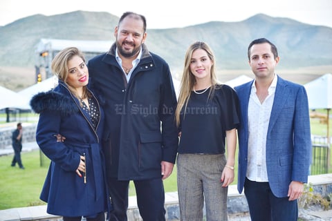 Pamela, Jorge, José Refugio y Sofia