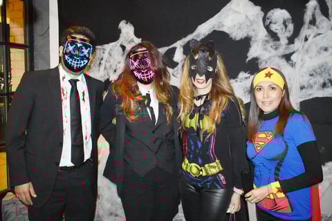Xavier, Alexandra, Cristina y Fabiola