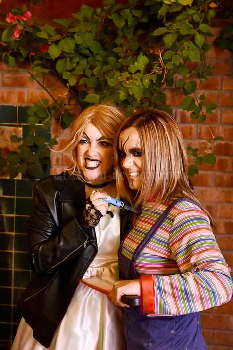 Cristy y Carol.