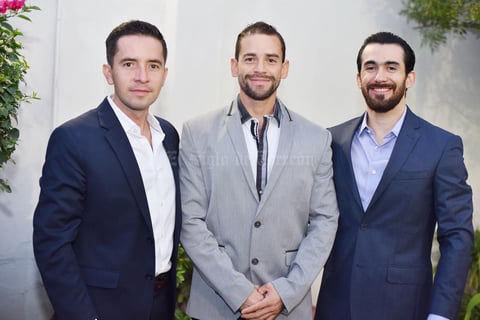 Carlos, Diego y Rodrigo