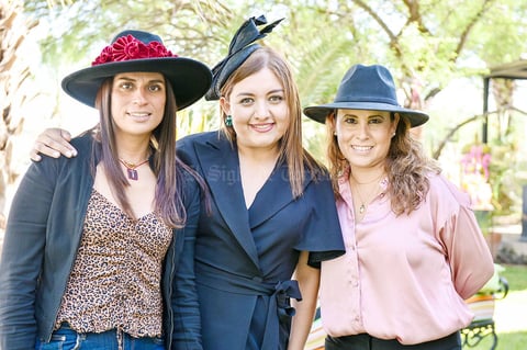 Rene,Gina y Chela.