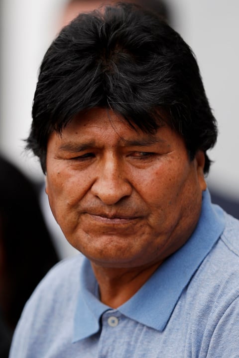 Morales también reiteró haber sido víctima de un 'golpe político y cívico'.
