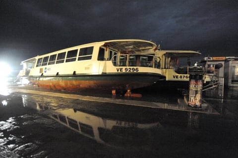 Más de 60 barcos han sido dañados, según una primera estimación.