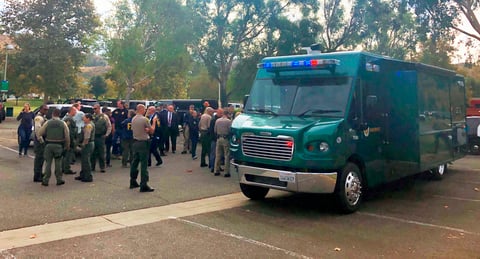 De inmediato, se movilizaron cuerpos de seguridad.