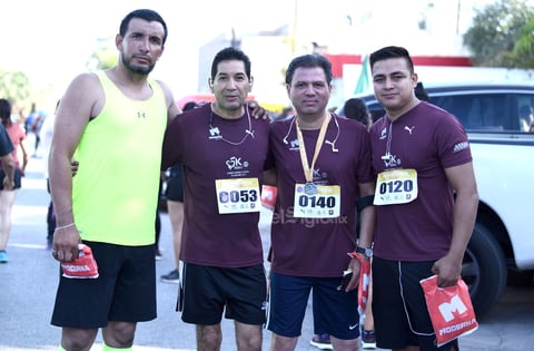 Iván, Adrián, Conrado y Abraham.