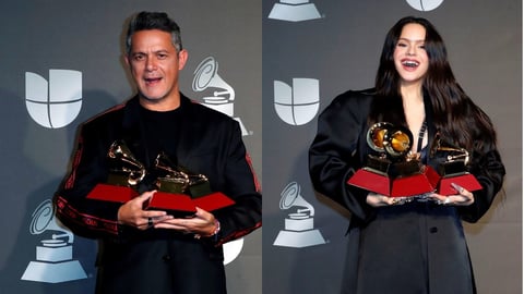 Rosalía y Alejandro Sanz encabezaron los premios