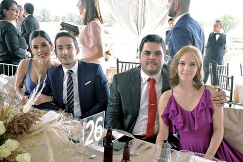 15112019 Andrea, Andrés, Fernando y Regina.