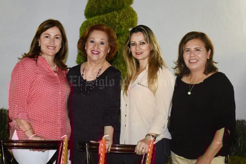 17112019 JARDINERAS.  Cristy, Tita, Sandra y Rosy.