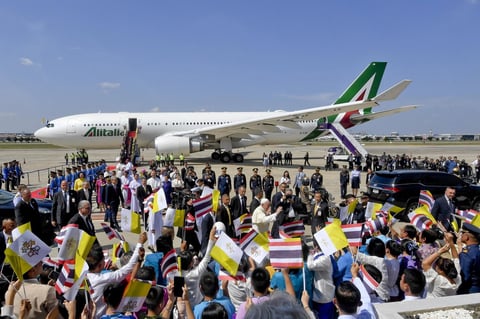 Permanecerá en el país asiático hasta el sábado 23 de noviembre, cuando volará a Japón.