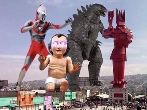 Internautas usan la imagen de la figura para crear memes 