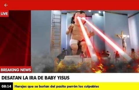 Internautas usan la imagen de la figura para crear memes 