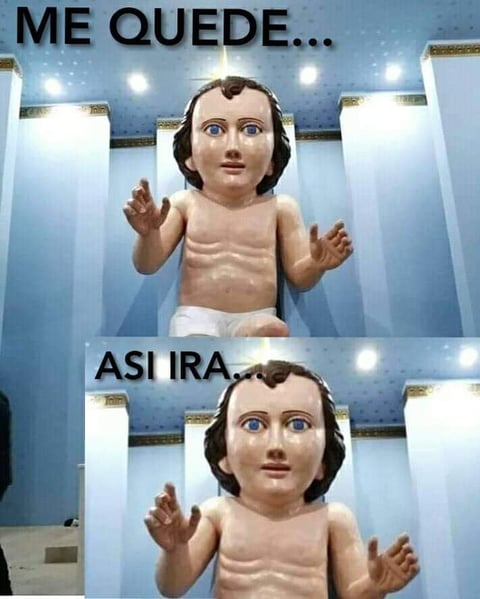 Internautas usan la imagen de la figura para crear memes 