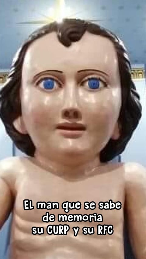 Internautas usan la imagen de la figura para crear memes 