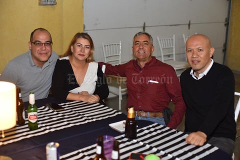 22112019 Miguel, Verónica, Leopoldo y Yoshiaki Minetoma.